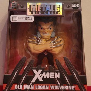 2017 JADA, OLD MAN LOGAN / WOLVERINE ACTION STATUE, MINT IN THE PACKAGE!!!